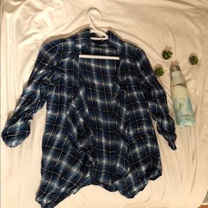 Plaid Cardigan/Shall